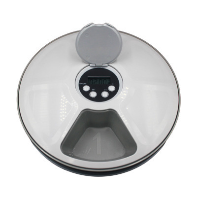 Pets Timing Six-grid Feeder